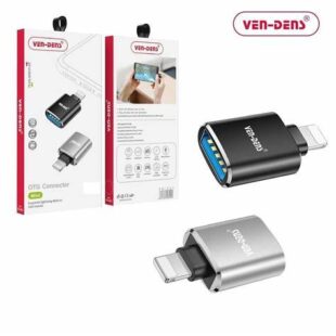 OTG Connector Mini Lightning Male To USB Female Plug And Play Ven-Dens UK
